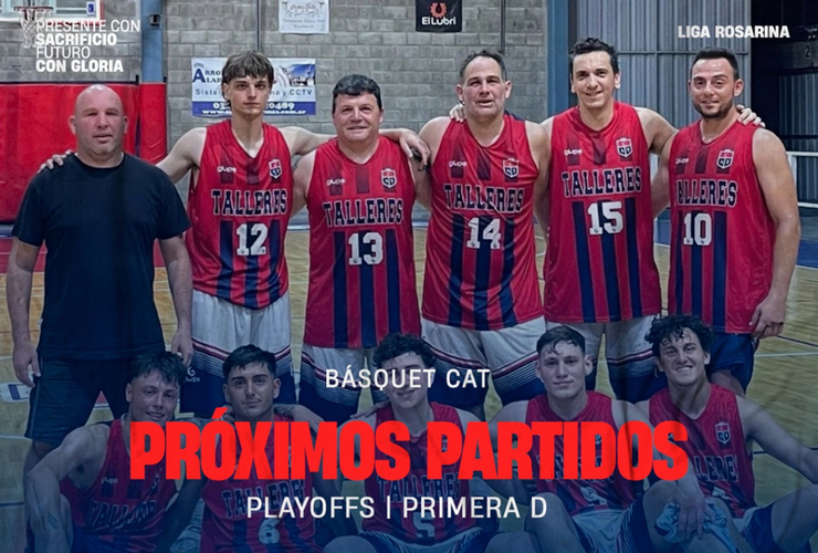 Imagen de Básquet: la Primera D de Talleres, juega hoy ante San Telmo