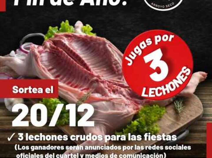 Imagen de Bomberos Voluntarios lanzó una rifa de fin de año a beneficio del cuartel