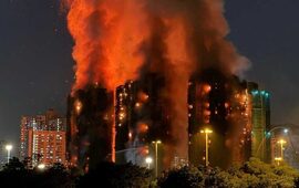 Imagen de Tragedia en Hong Kong: Incendio devora rascacielos y deja al menos 4 muertos y 8 heridos