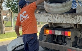 Imagen de La Comuna de Alvear realiz&oacute; un amplio operativo de descacharreo en el marco del programa provincial �Objetivo  Dengue�