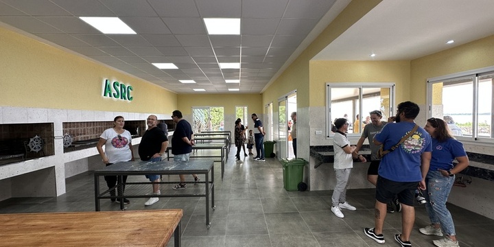 Imagen de El Rowing Club, inauguró su nuevo sector de parrilleros
