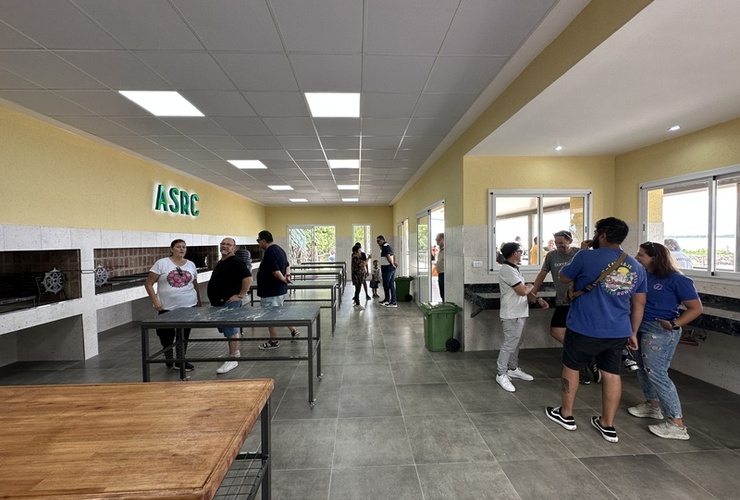 Imagen de El Rowing Club, inauguró su nuevo sector de parrilleros