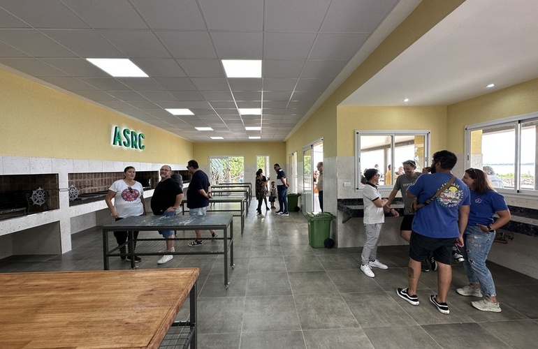 Imagen de El Rowing Club, inauguró su nuevo sector de parrilleros
