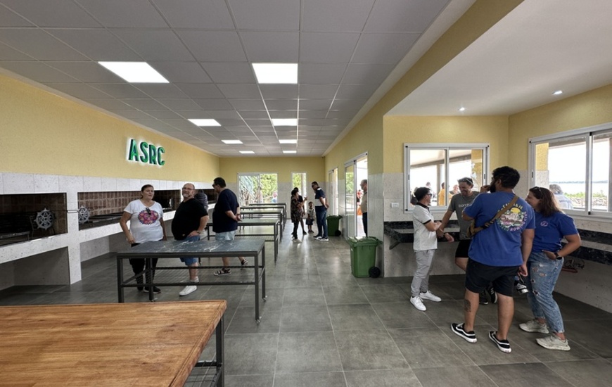 Imagen de El Rowing Club, inaugur&oacute; su nuevo sector de parrilleros