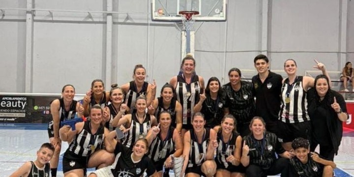 Imagen de Básquet: La Primera B de Unión, salieron Campeonas de Copa de Plata