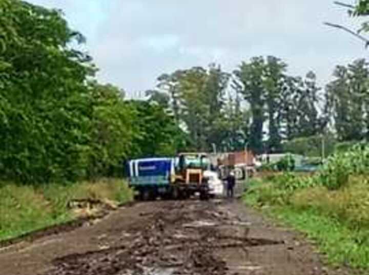 Imagen de El acceso al Club de Pescadores, un desastre tras la lluvia