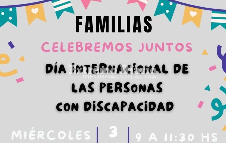 Imagen de La Escuela Especial N&deg;2055 organiza una jornada por el D&iacute;a Internacional de la Persona con Discapacidad