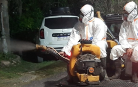 Imagen de Empalme refuerza la fumigaci&oacute;n contra el dengue y anuncia el cierre de talleres comunitarios