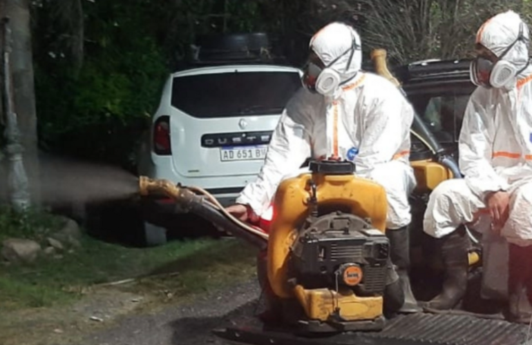 Imagen de Empalme refuerza la fumigación contra el dengue y anuncia el cierre de talleres comunitarios