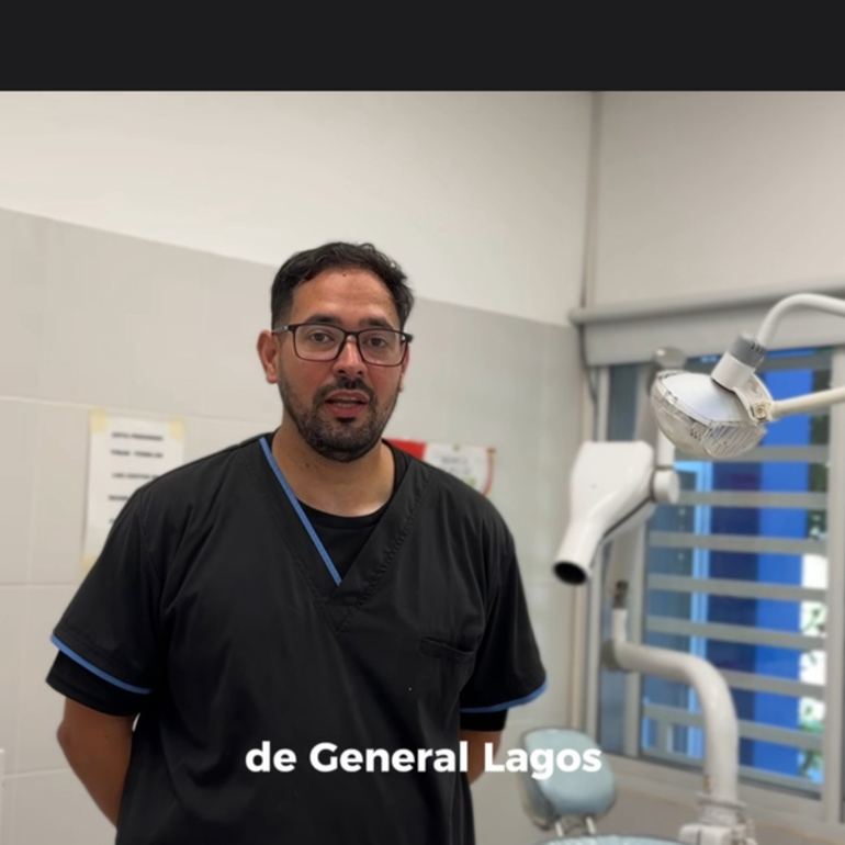 Nicolás Vitti, odontólogo del CIC