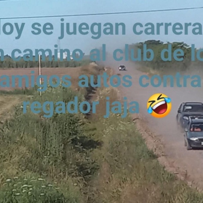 Imagen de Reclamo de vecinos del camino del Club de Pescadores