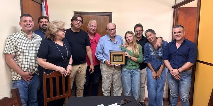 Imagen de El Concejo realizó un especial reconocimiento al Dr. Alberto Andrés Maiorano