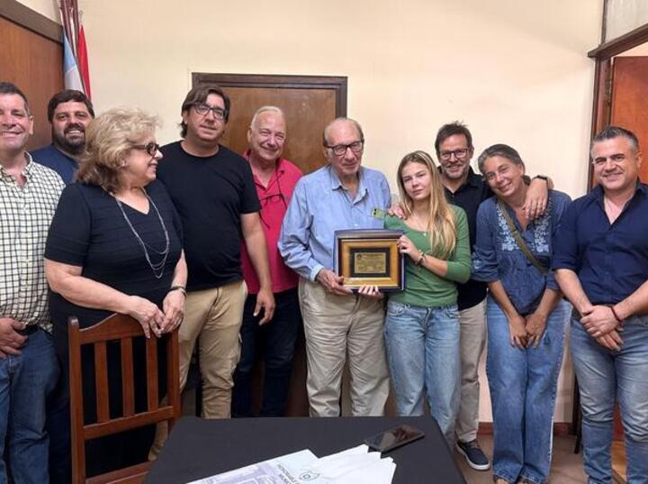 Imagen de El Concejo realizó un especial reconocimiento al Dr. Alberto Andrés Maiorano