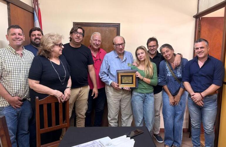 Imagen de El Concejo realizó un especial reconocimiento al Dr. Alberto Andrés Maiorano