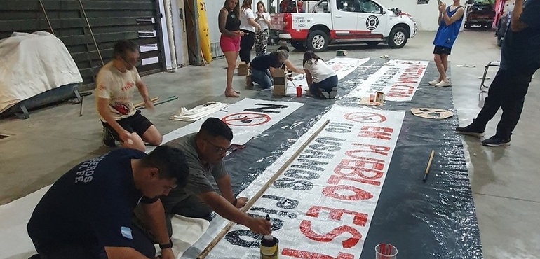 Imagen de Pueblo Esther y una nueva campa&ntilde;a de �Pirotecnia Cero�