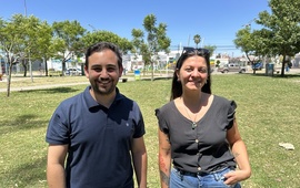 Marcos y Marcia del &aacute;rea de Desarrollo Productivo