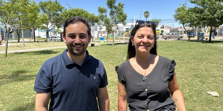 Marcos y Marcia del área de Desarrollo Productivo