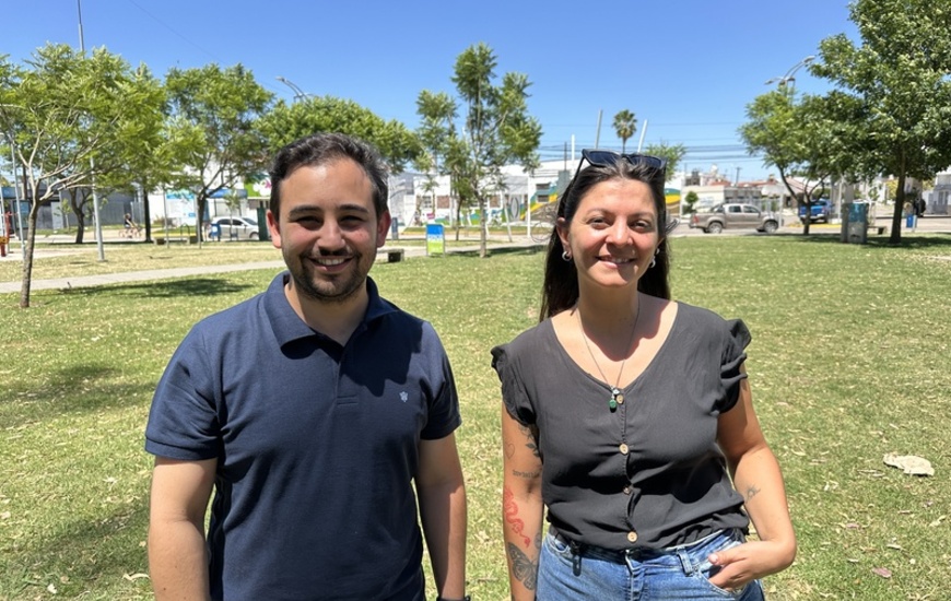 Marcos y Marcia del &aacute;rea de Desarrollo Productivo