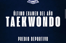 Imagen de Taekwondo Asac: último examen del año en el predio deportivo