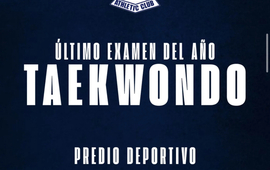 Imagen de Taekwondo Asac: &uacute;ltimo examen del a&ntilde;o en el predio deportivo