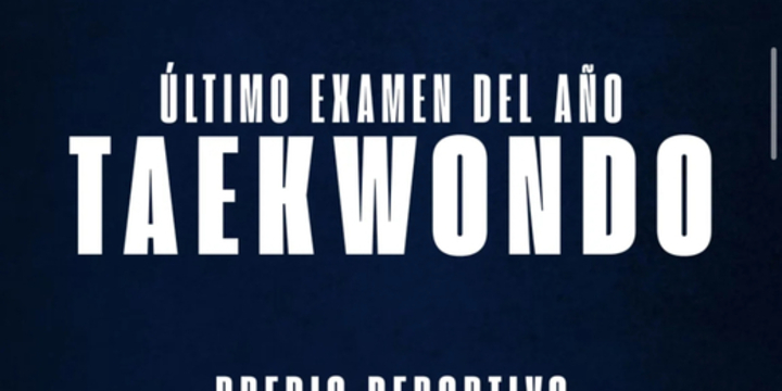 Imagen de Taekwondo Asac: último examen del año en el predio deportivo