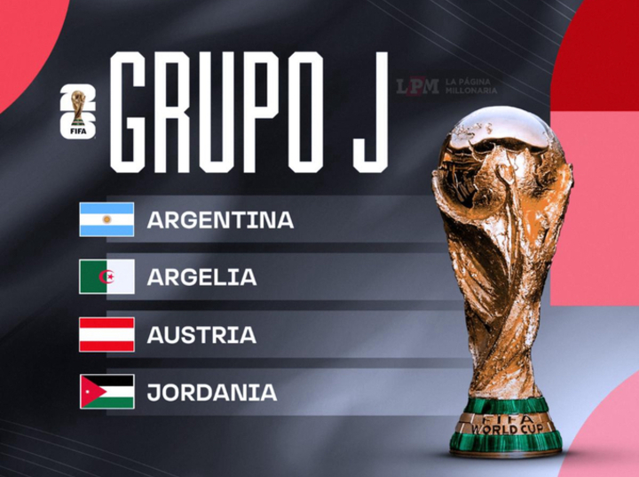 Imagen de Sorteo Mundial 2026: Argentina está en el Grupo J con Argelia, Austria y Jordania