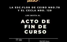 Imagen de La Escuela Flor de Ceibo y el CECLA 129 realizar&aacute;n su acto de fin de curso