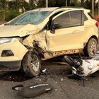 El accidente fatal tuvo lugar en Ruta 21. Foto: Rosario3 El accidente fatal tuvo lugar en Ruta 21. Foto: Rosario3