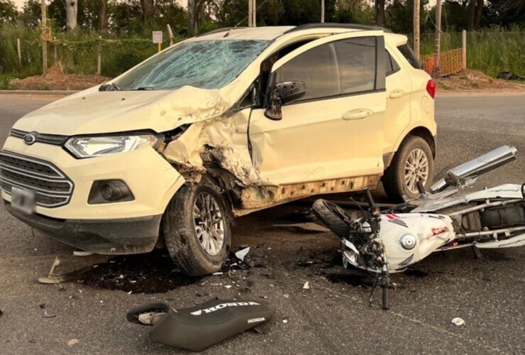El accidente fatal tuvo lugar en Ruta 21. Foto: Rosario3