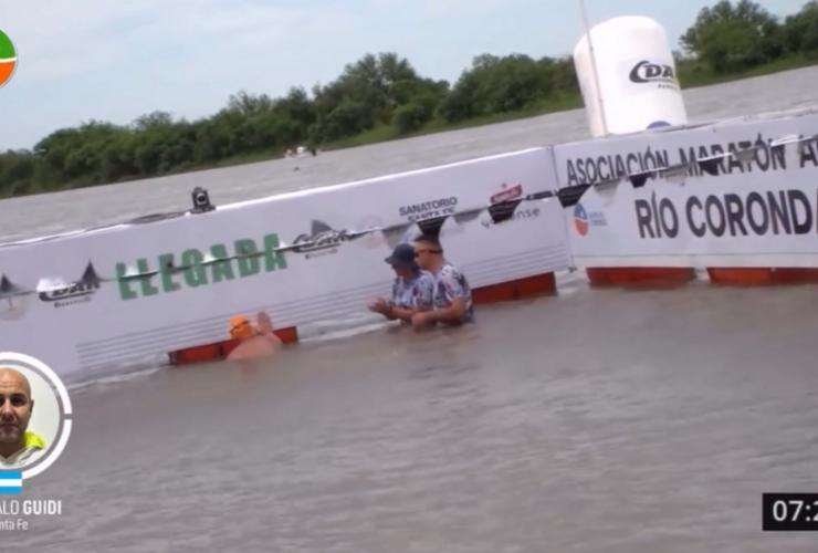 Imagen de El nadador Gonzalo Guidi gan&oacute; la Santa Fe � Coronda 2025