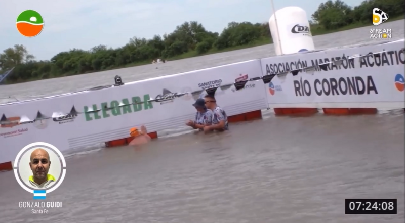 Imagen de El nadador Gonzalo Guidi gan&oacute; la Santa Fe � Coronda 2025