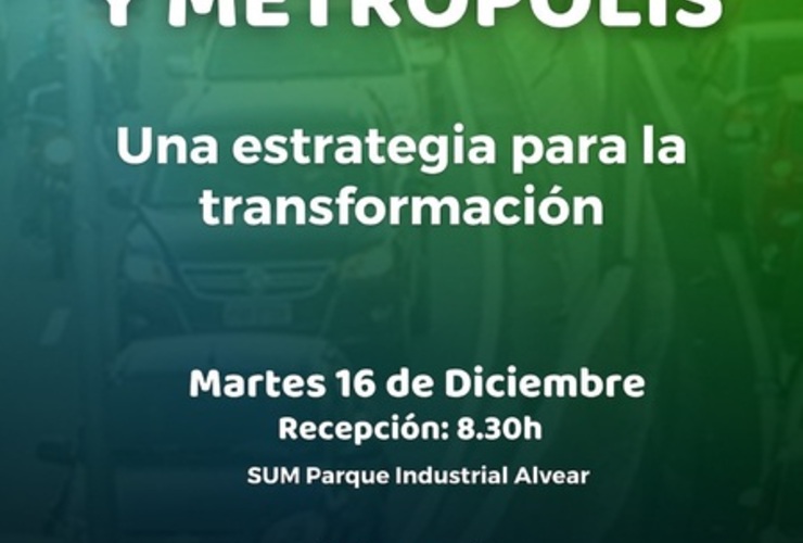 Imagen de Alvear será sede de un encuentro metropolitano para debatir el futuro de la movilidad
