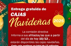 Imagen de Entrega de cajas navideñas en el SITRAM