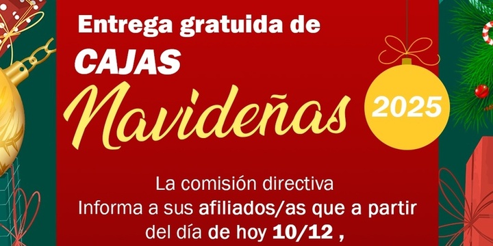 Imagen de Entrega de cajas navideñas en el SITRAM