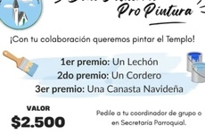 Imagen de Bono solidario para pintar el templo de la Parroquia La Asunci&oacute;n
