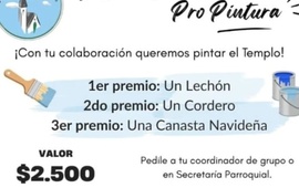 Imagen de Bono solidario para pintar el templo de la Parroquia La Asunci&oacute;n