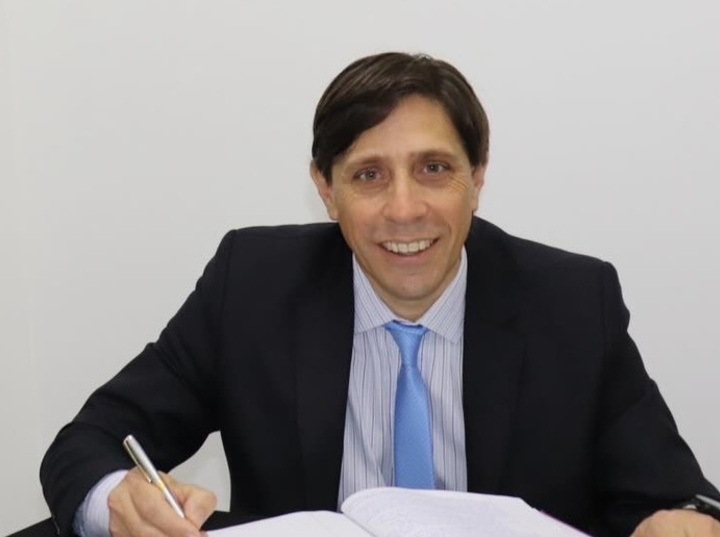 Imagen de Rodolfo Stangoni, una vez m&aacute;s como Presidente Comunal de Fighiera