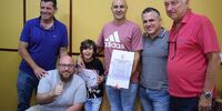 Imagen de El Concejo Municipal reconoci&oacute; a Gonzalo Guidi y a la Labarra Ol&iacute;mpica