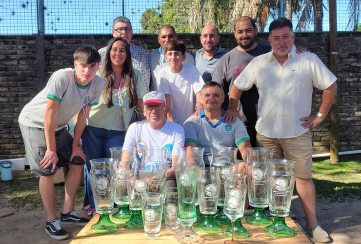 Imagen de Los Pescadores Unidos del Rowing Club, son el nuevo 'Rey de Copas' de la Pesca Santafesina