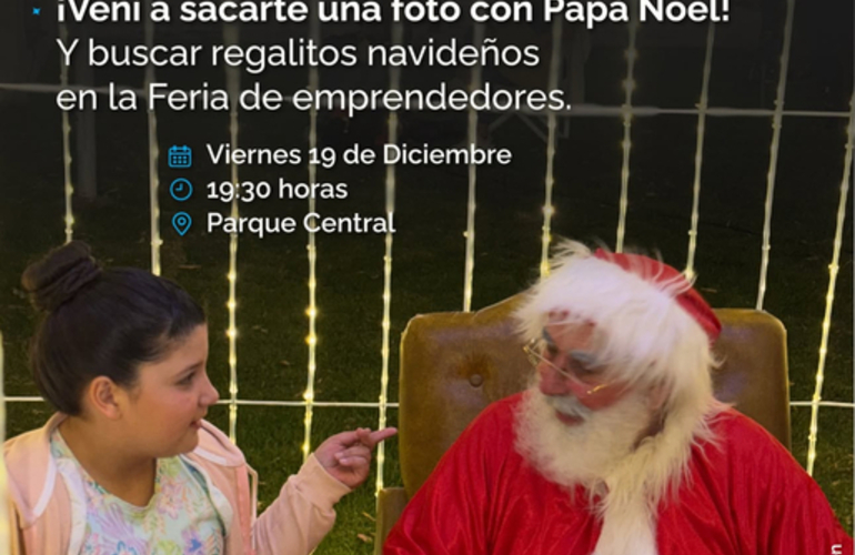 Imagen de Picnic Nocturno con visita de Pap&aacute; Noel en el Parque Central