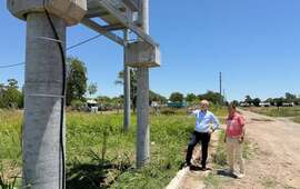 Imagen de Avanzan las obras de infraestructura en el loteo municipal �Mi Lote�