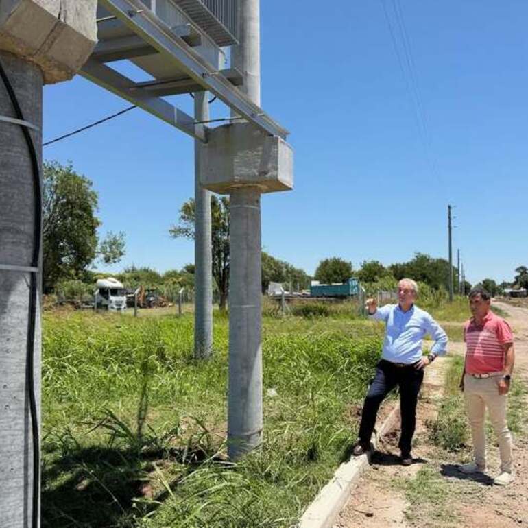Imagen de Avanzan las obras de infraestructura en el loteo municipal �Mi Lote�