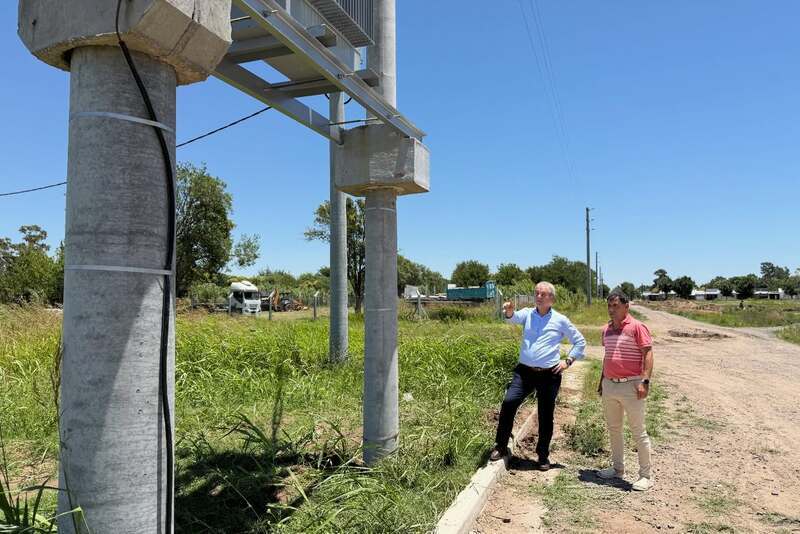 Imagen de Avanzan las obras de infraestructura en el loteo municipal �Mi Lote�