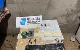 Imagen de Allanamientos por microtr&aacute;fico: Prefectura realiz&oacute; tres operativos en Arroyo Seco y secuestr&oacute; drogas y elementos de fraccionamiento