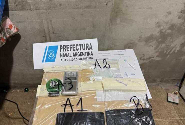 Imagen de Allanamientos por microtr&aacute;fico: Prefectura realiz&oacute; tres operativos en Arroyo Seco y secuestr&oacute; drogas y elementos de fraccionamiento