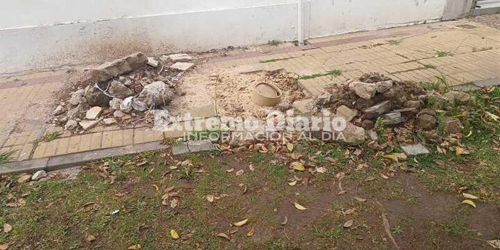 Imagen de Reclamo vecinal por una vereda en mal estado desde hace cuatro meses