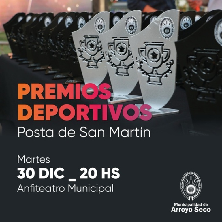 Imagen de Arroyo Seco se prepara para la fiesta del deporte: se entregan los Premios �Posta de San Mart&iacute;n�