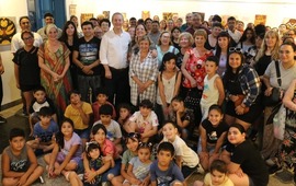 Imagen de El Taller de Pintura cerr&oacute; el a&ntilde;o con una muestra en el Centro Cultural �Guillermo Furlong�