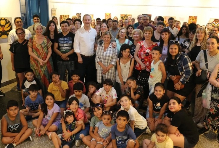 Imagen de El Taller de Pintura cerr&oacute; el a&ntilde;o con una muestra en el Centro Cultural �Guillermo Furlong�