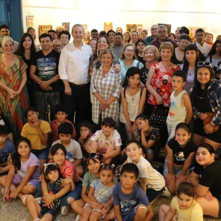 Imagen de El Taller de Pintura cerr&oacute; el a&ntilde;o con una muestra en el Centro Cultural �Guillermo Furlong�